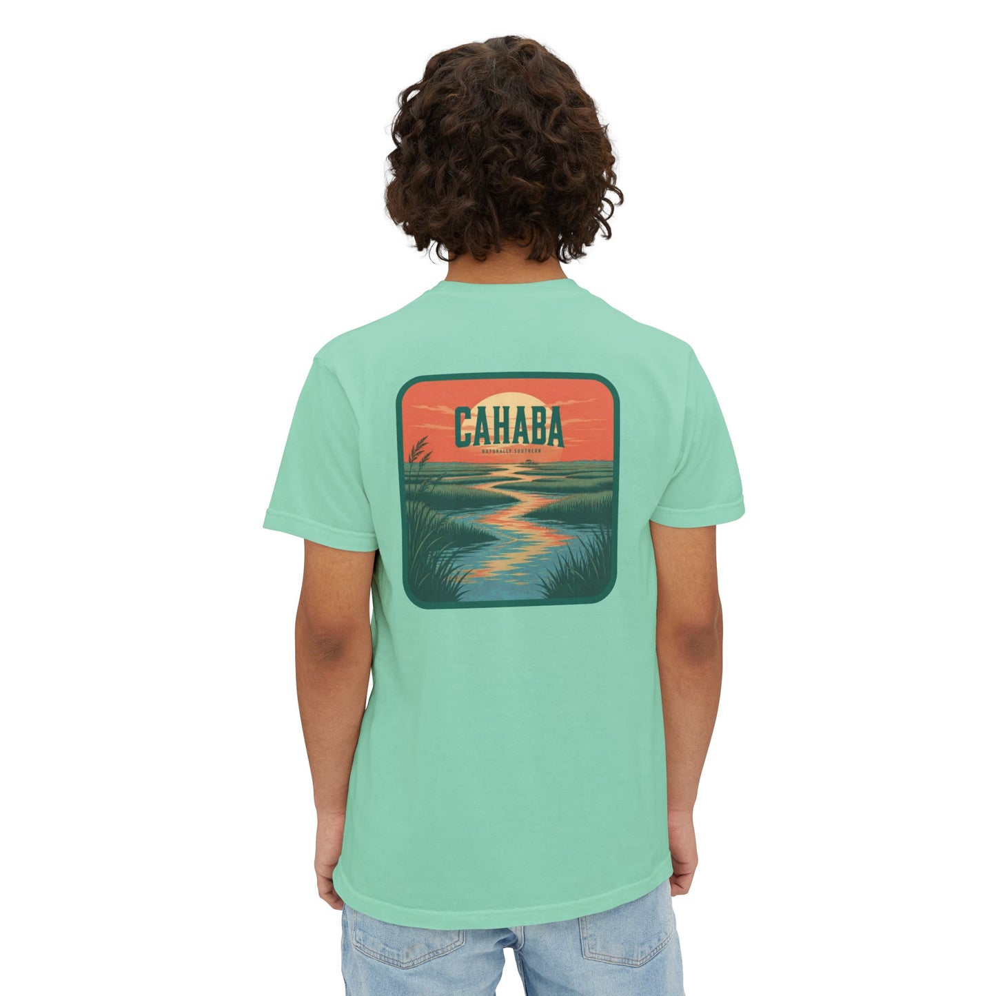 Cahaba "Coastal Wetland" pocket t-shirt