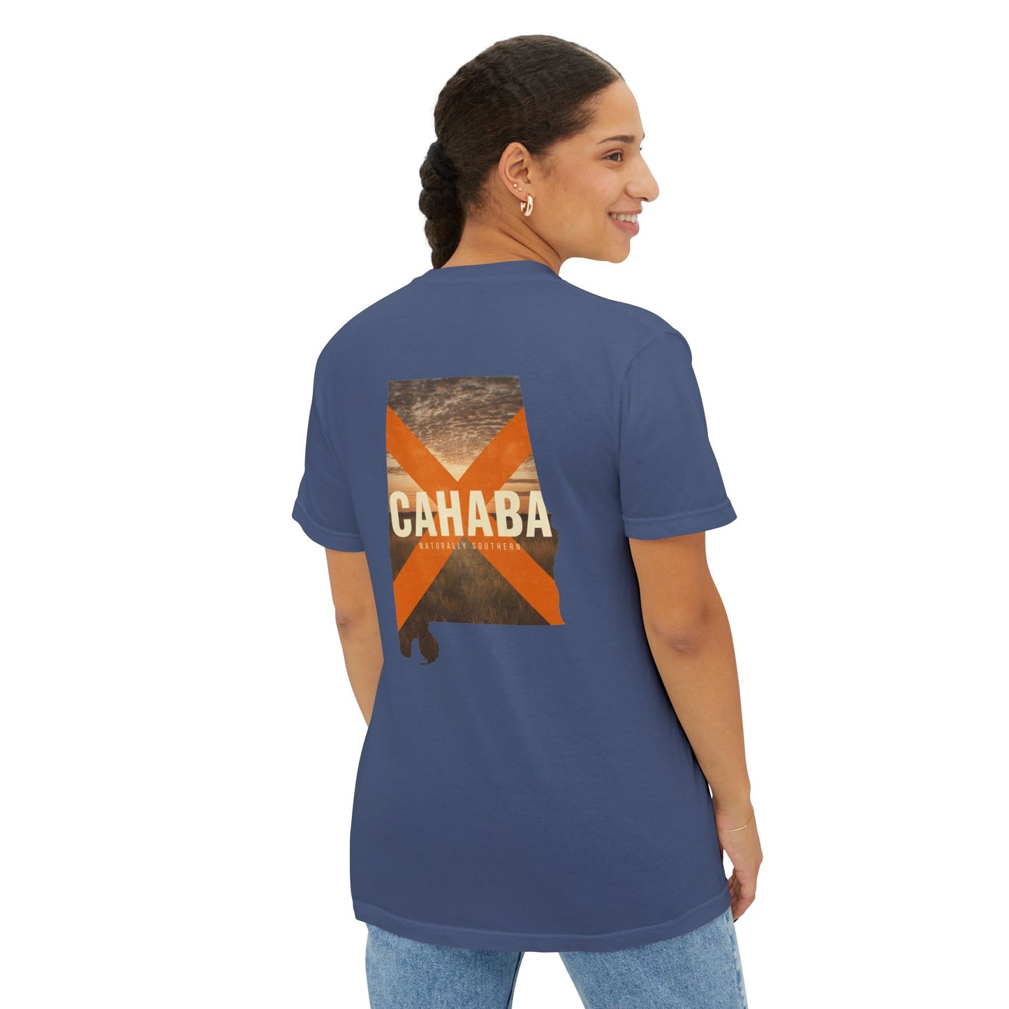 Cahaba "God's Country" pocket t-shirt