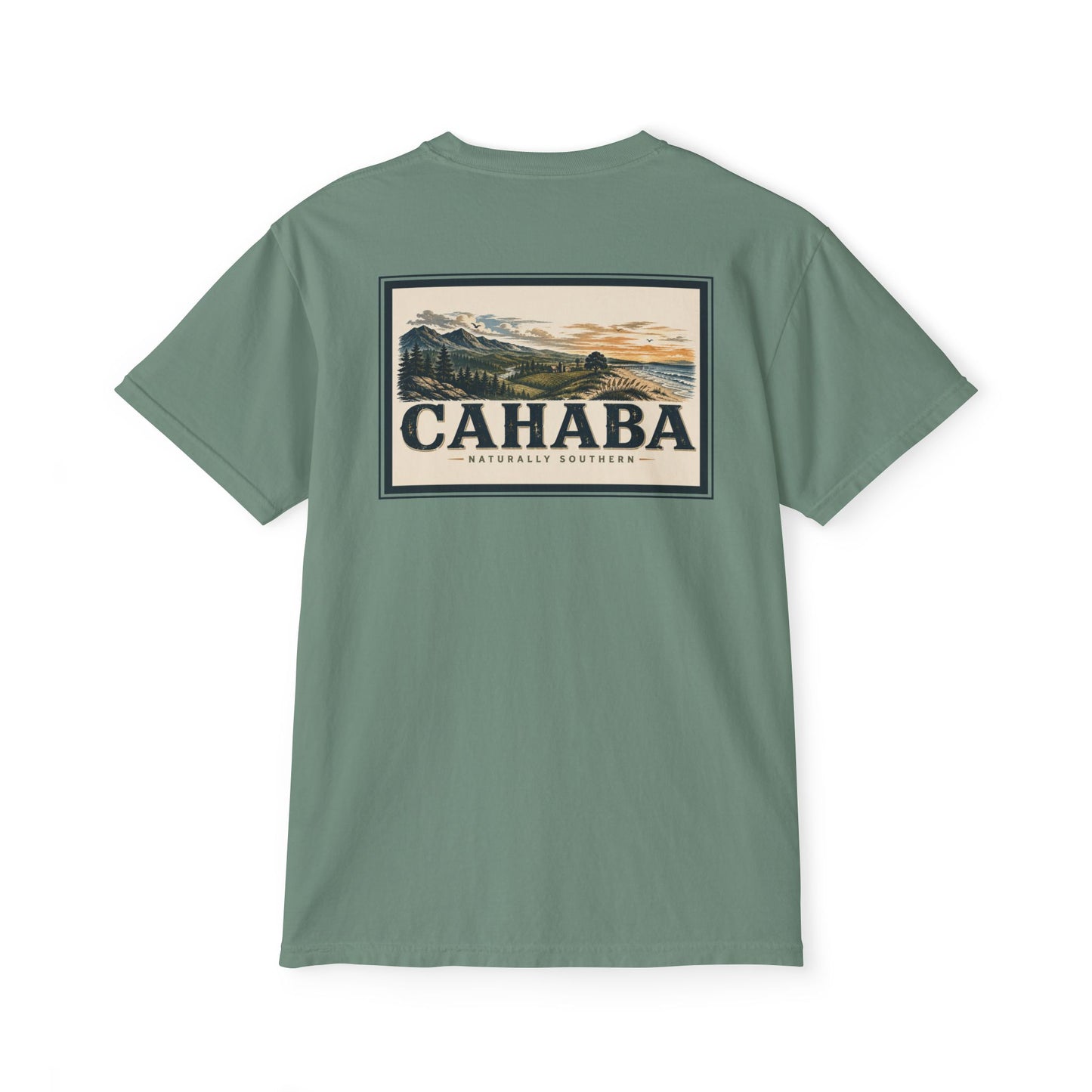 Cahaba "Southern Landscape" pocket t-shirt