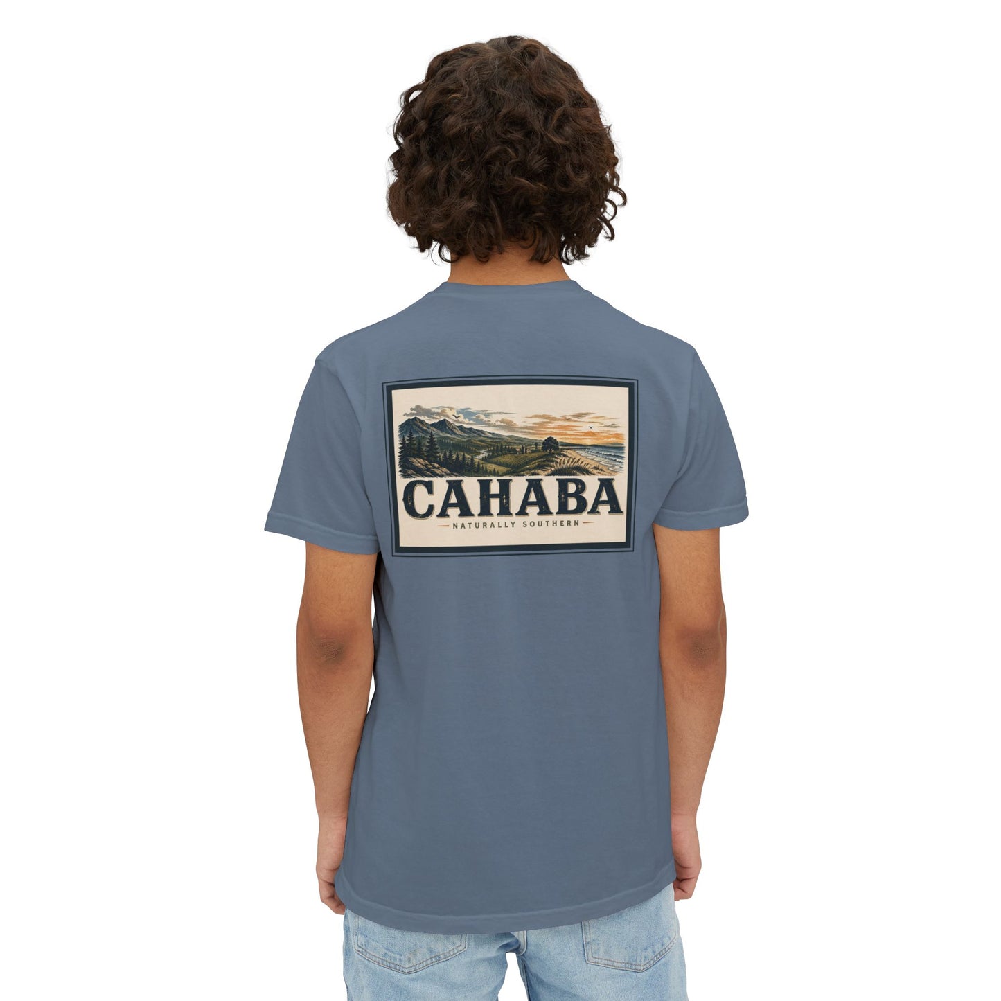 Cahaba "Southern Landscape" pocket t-shirt
