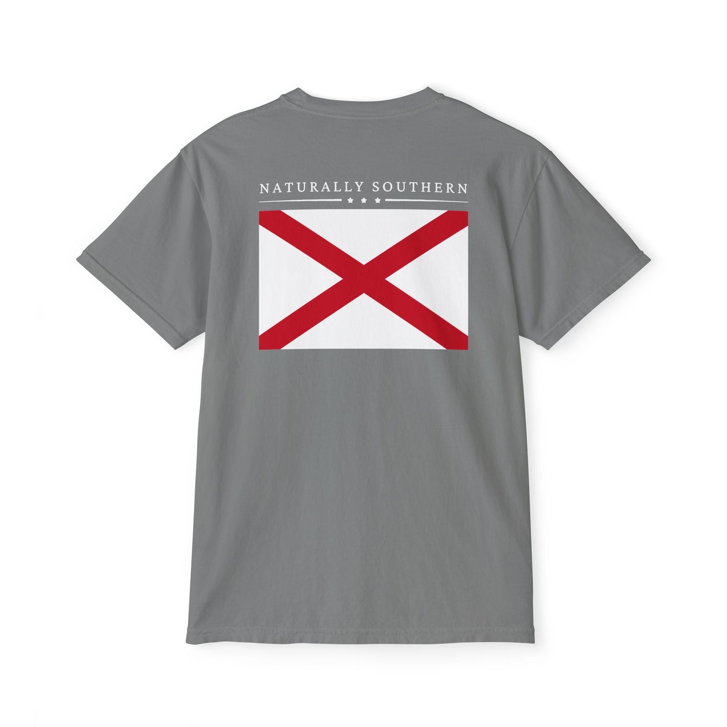 Cahaba "Naturally Southern Flag" pocket t-shirt