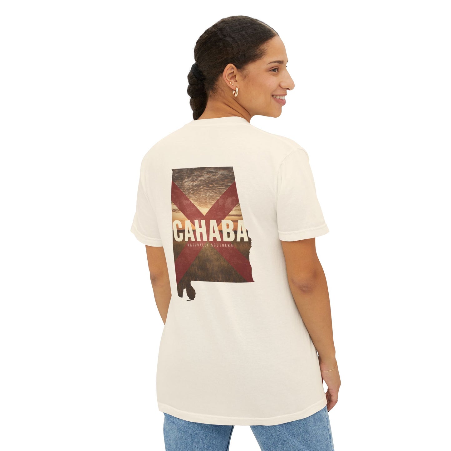 Cahaba "God's Country" pocket t shirt