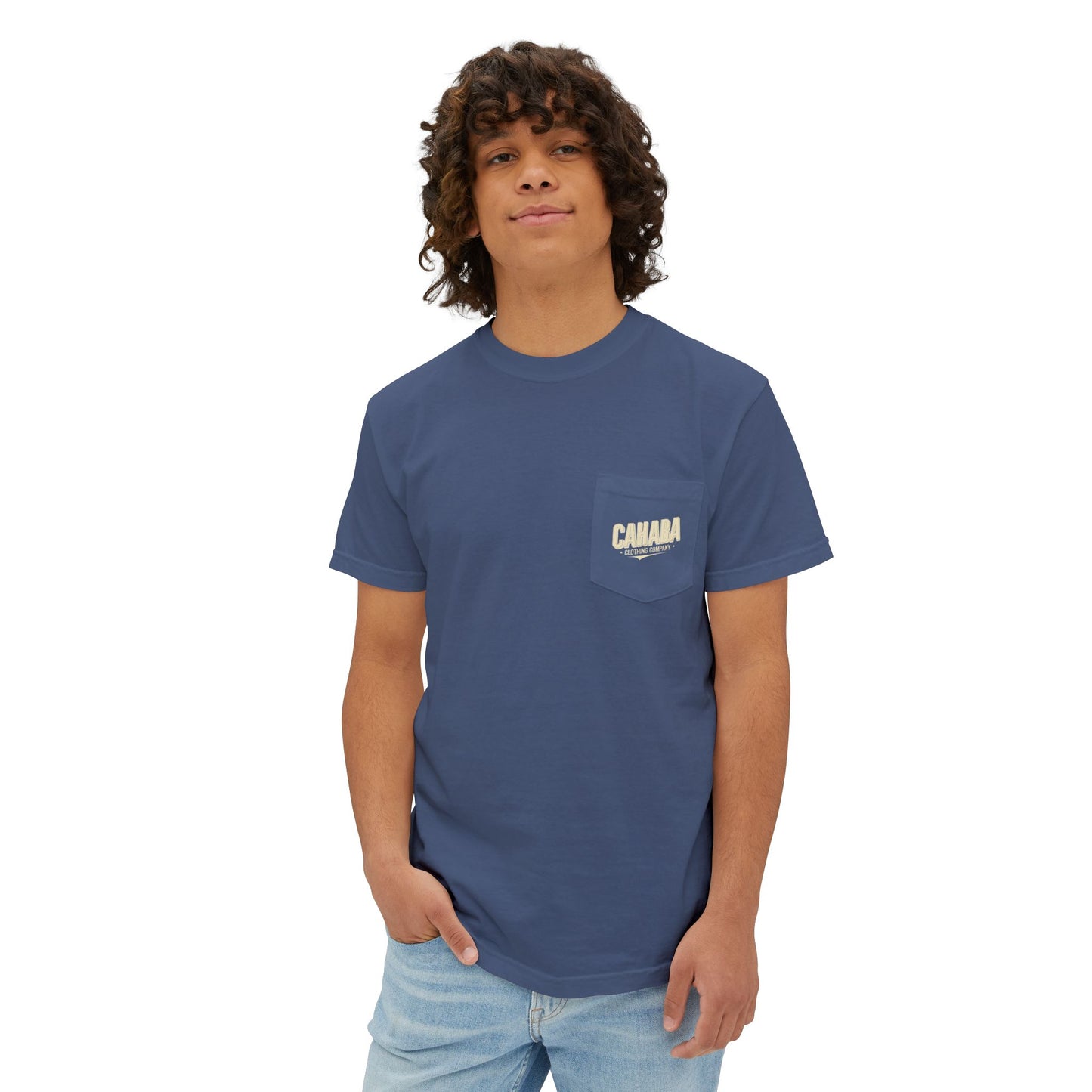 Cahaba "Coastal Camo River" pocket t-shirt