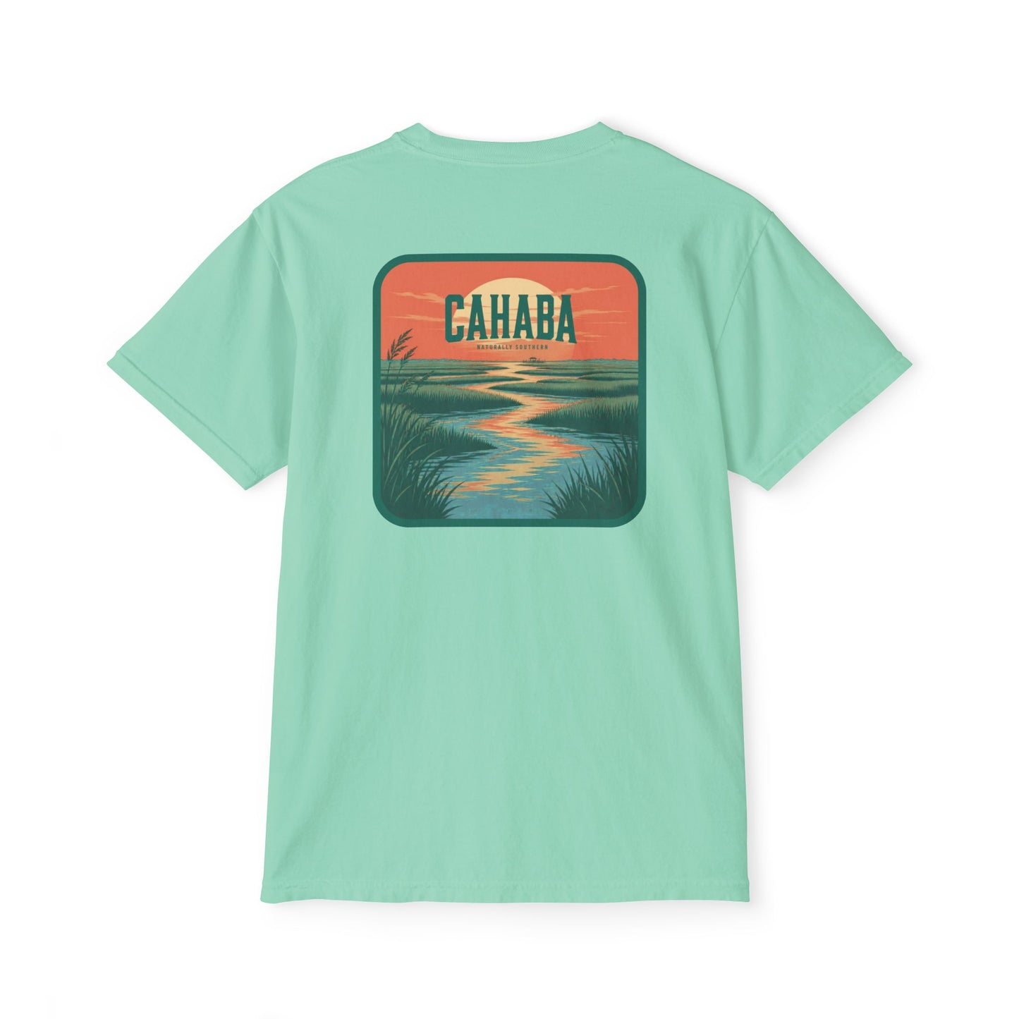 Cahaba "Coastal Wetland" pocket t-shirt