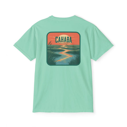Cahaba "Coastal Wetland" pocket t-shirt