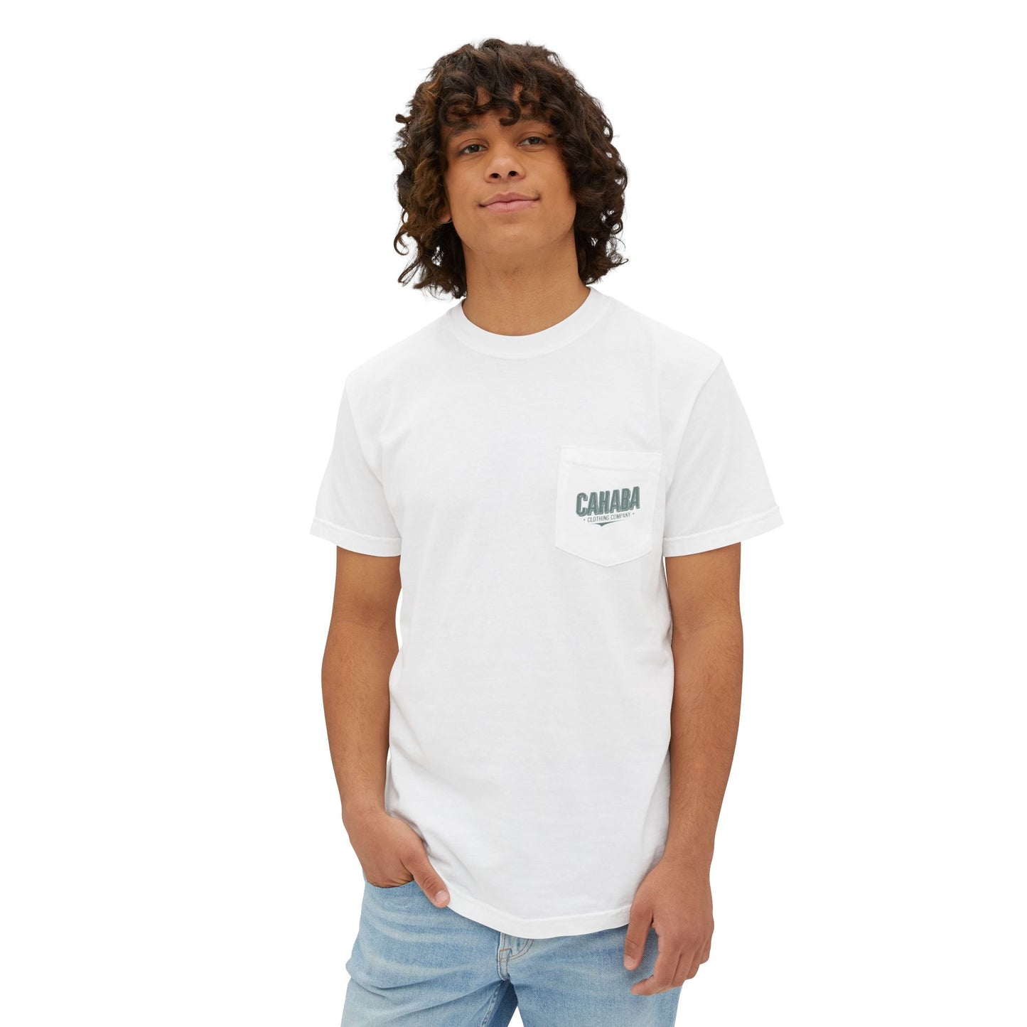 Cahaba "Naturally Southern" pocket t-shirt