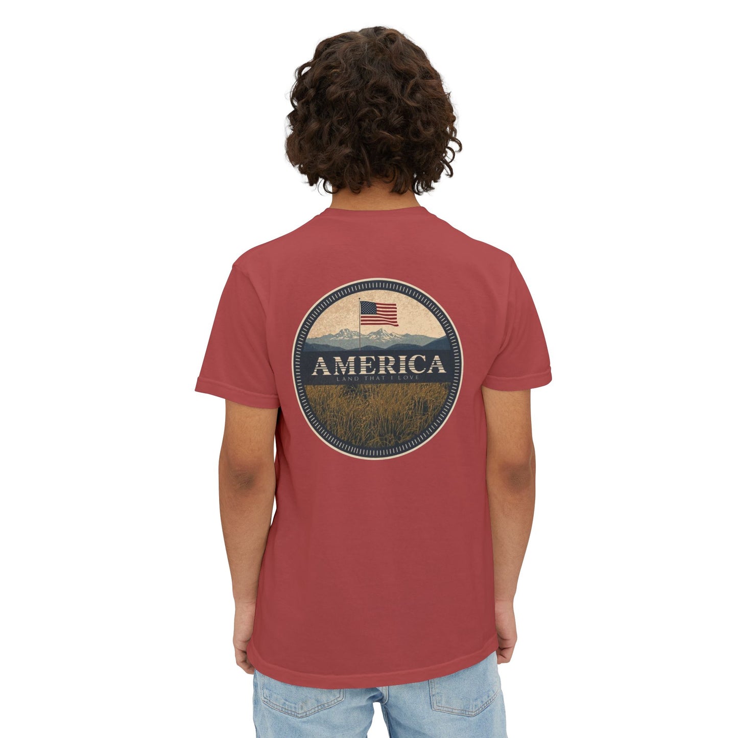 Cahaba "Land That I Love" pocket t-shirt