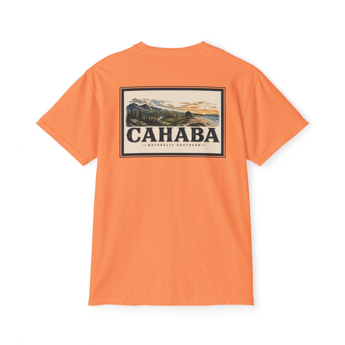 Cahaba "Southern Landscape" pocket t-shirt