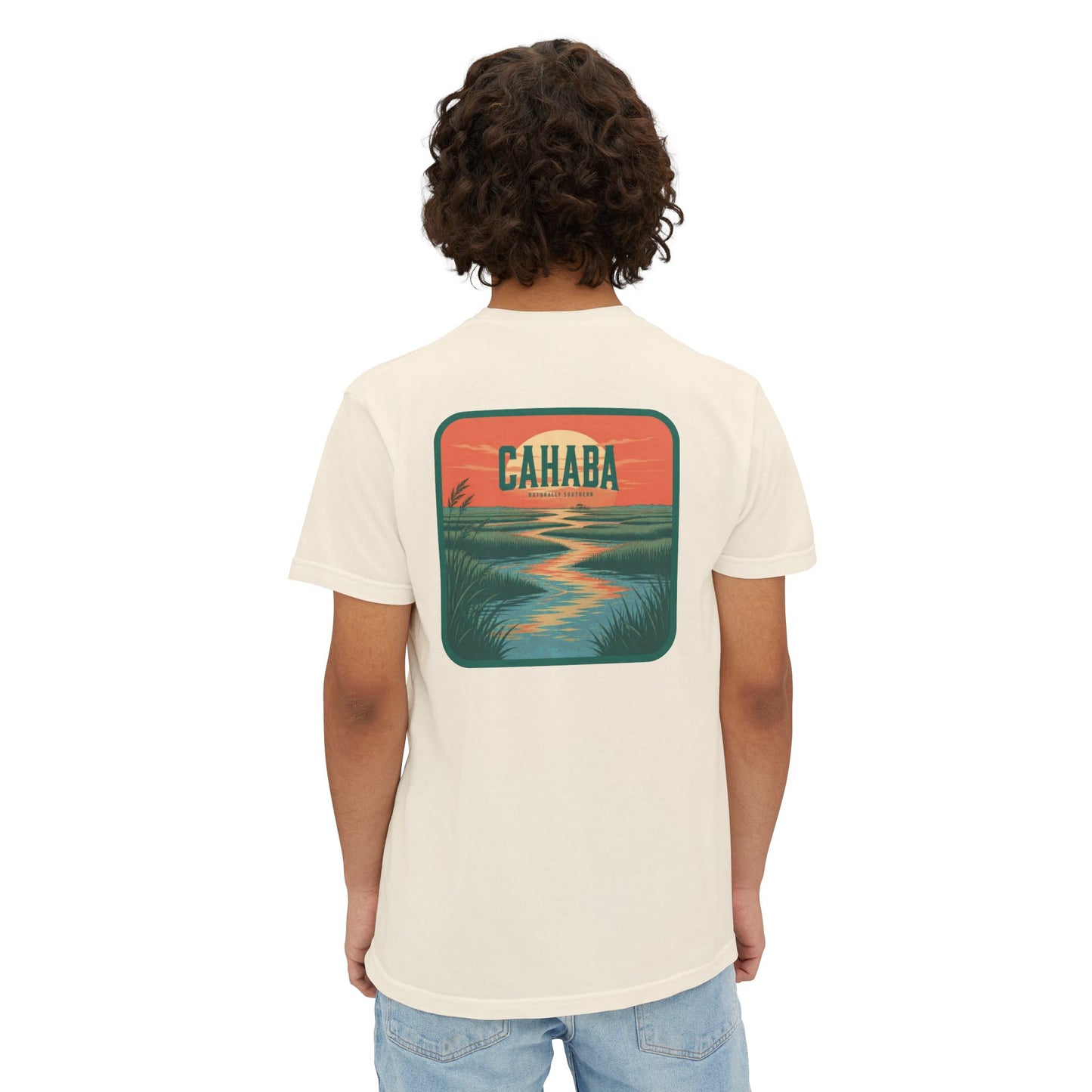Cahaba "Coastal Wetland" pocket t-shirt