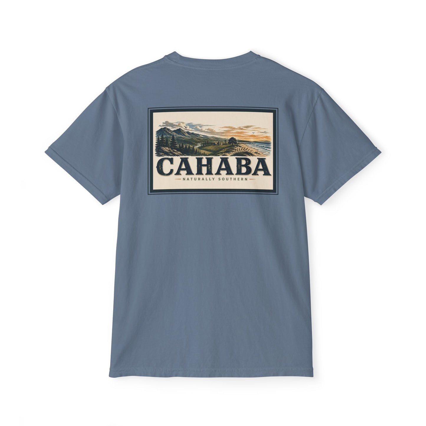 Cahaba "Southern Landscape" pocket t-shirt