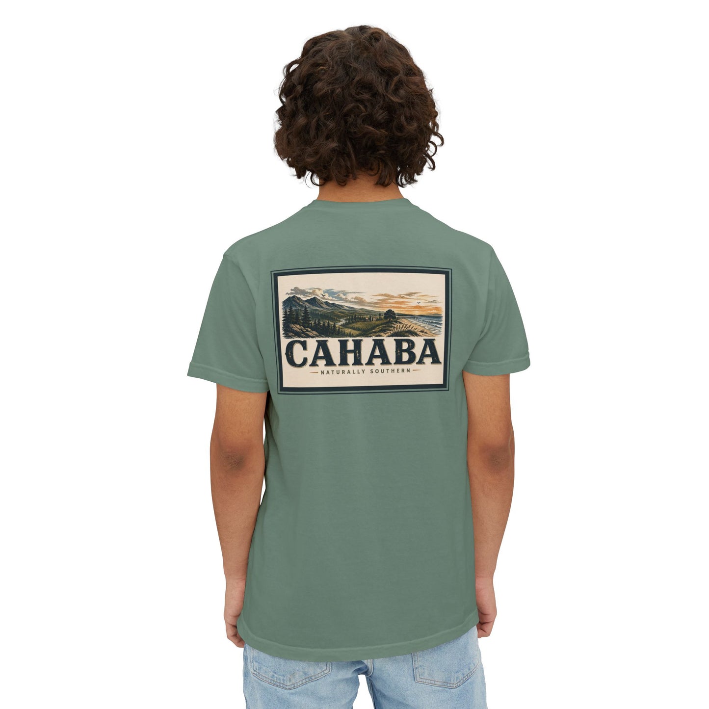 Cahaba "Southern Landscape" pocket t-shirt