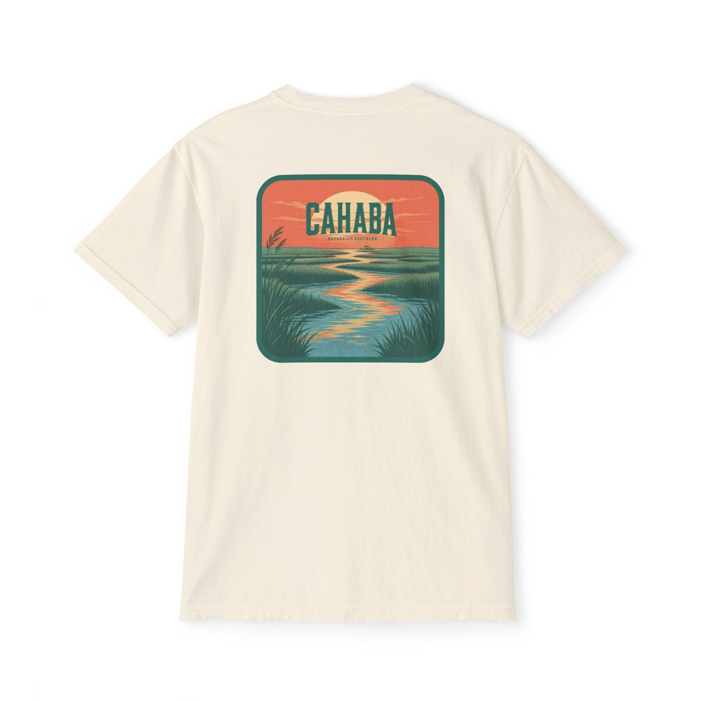 Cahaba "Coastal Wetland" pocket t-shirt