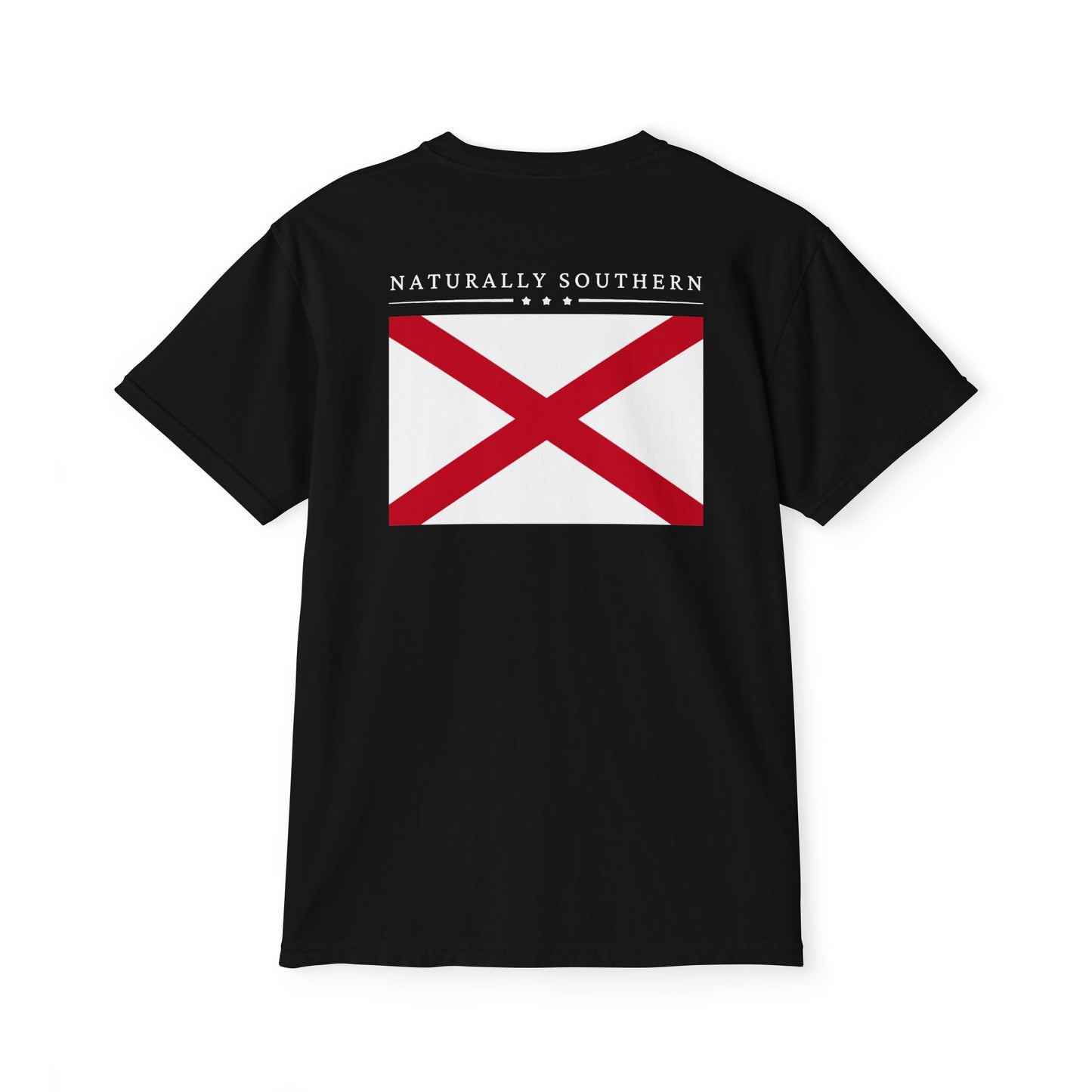 Cahaba "Naturally Southern Flag" pocket t-shirt