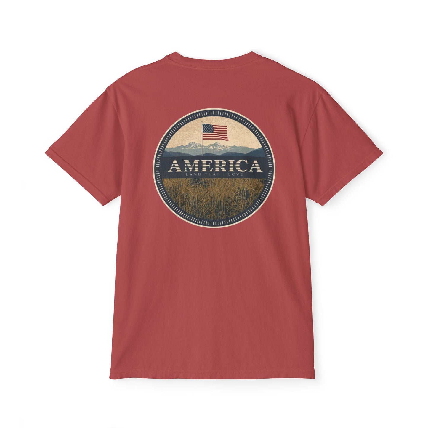Cahaba "Land That I Love" pocket t-shirt