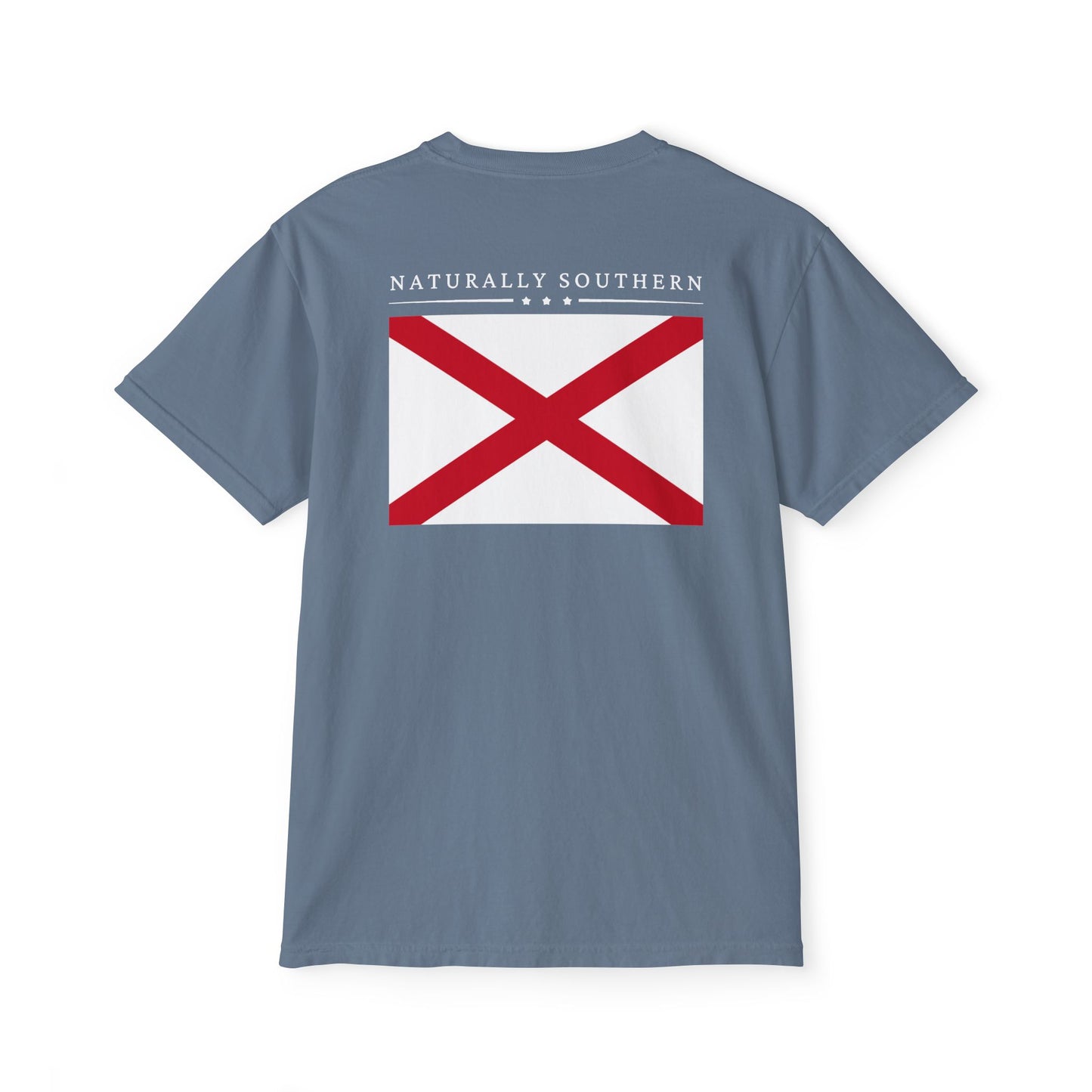 Cahaba "Naturally Southern Flag" pocket t-shirt