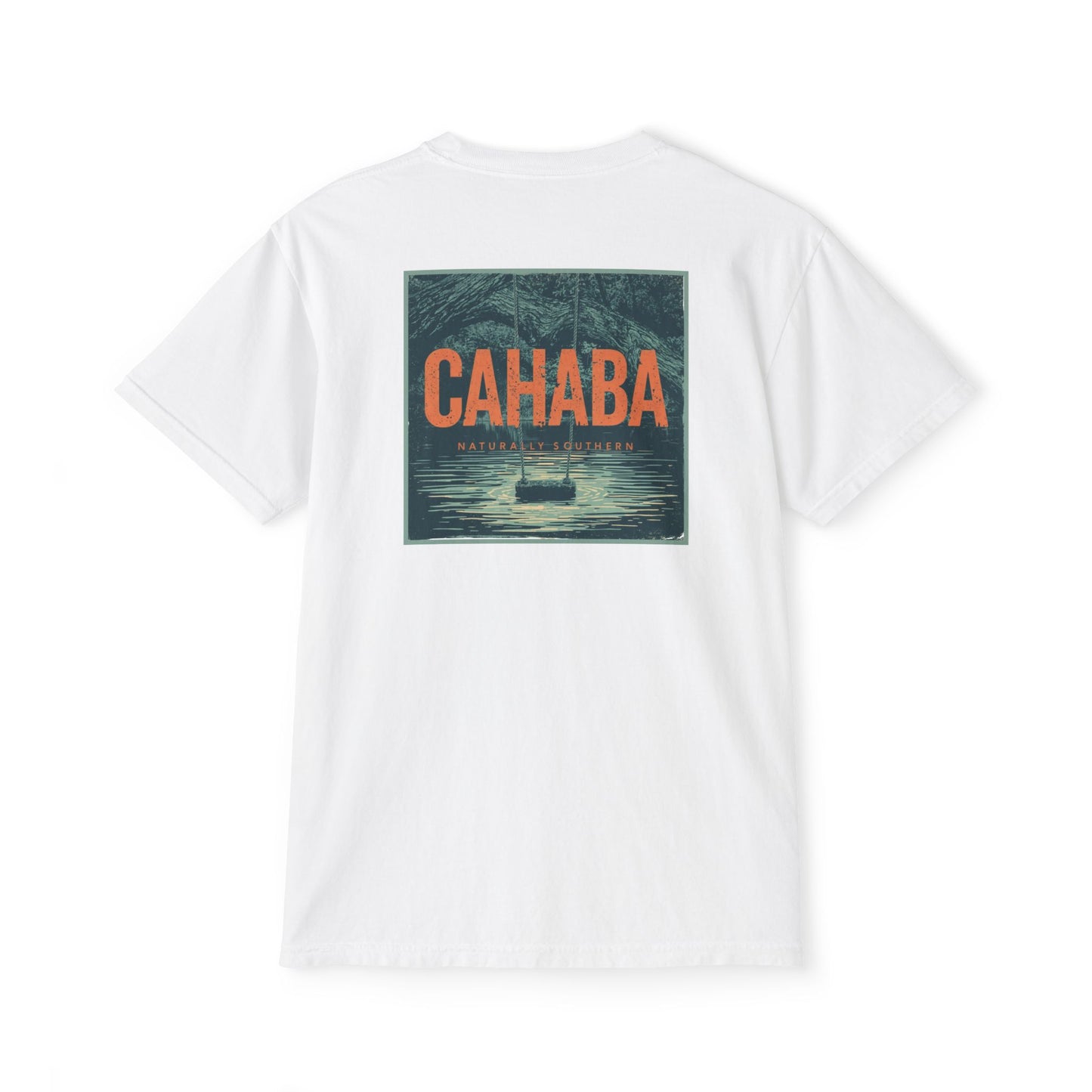 Cahaba "Tree Swing" pocket t-shirt
