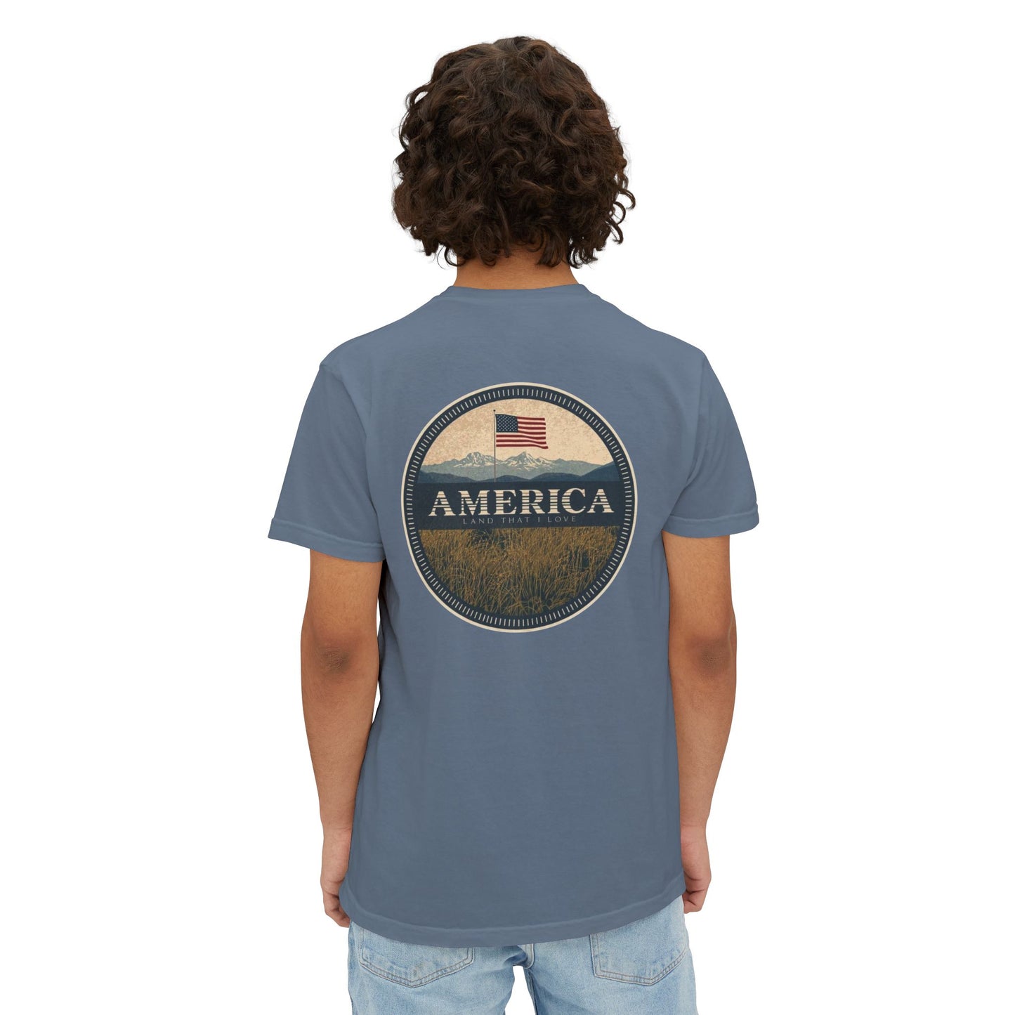 Cahaba "Land That I Love" pocket t-shirt