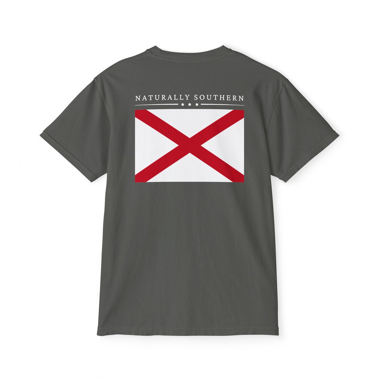 Cahaba "Naturally Southern Flag" pocket t-shirt