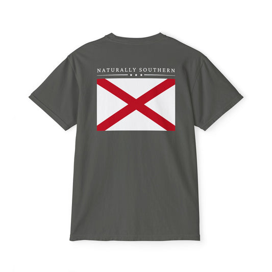 Cahaba "Naturally Southern Flag" pocket t-shirt