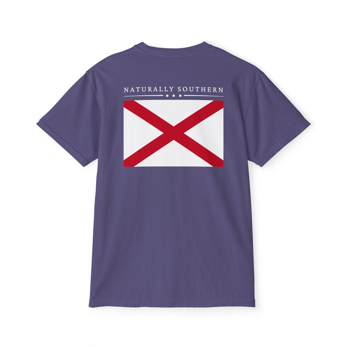 Cahaba "Naturally Southern Flag" pocket t-shirt