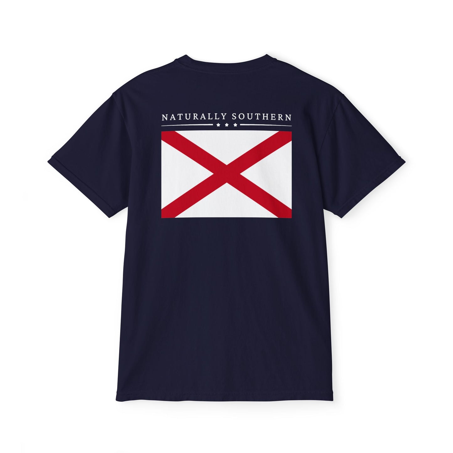 Cahaba "Naturally Southern Flag" pocket t-shirt